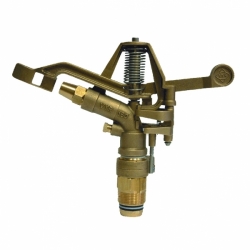 1 1/4 inch Part Circle Brass Impact Sprinkler